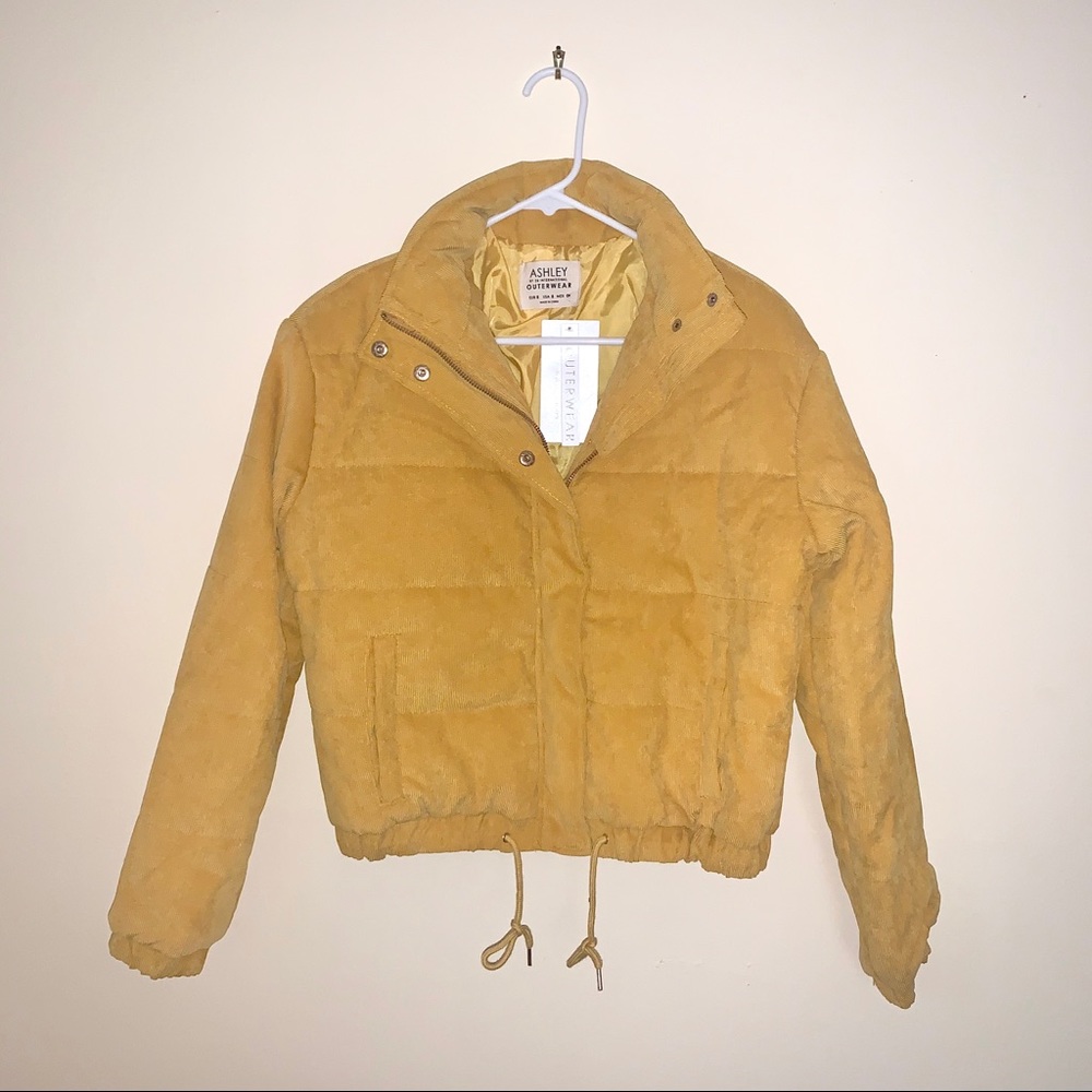 Mustard Puffer Jacket